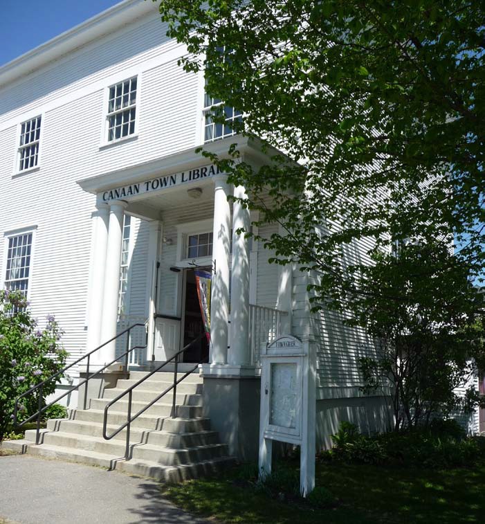 library entrance