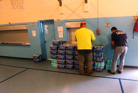 water bottles