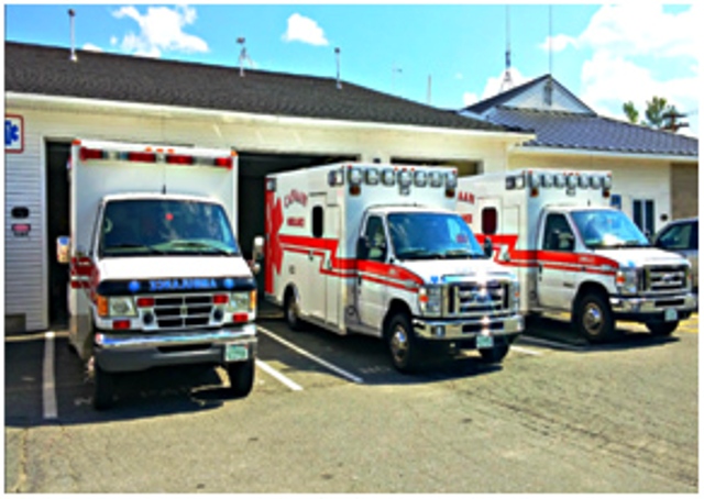 3 ambulances