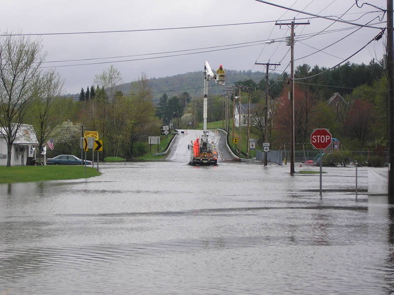 flooding from common to williams field