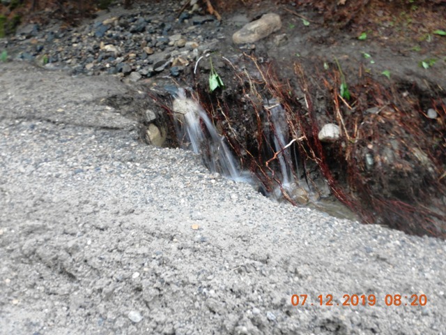ditch damage