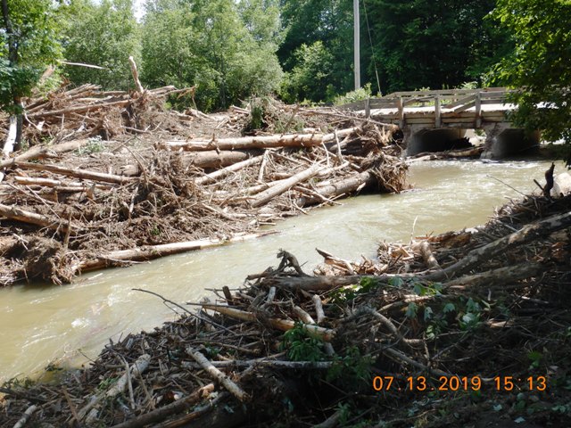 log jam