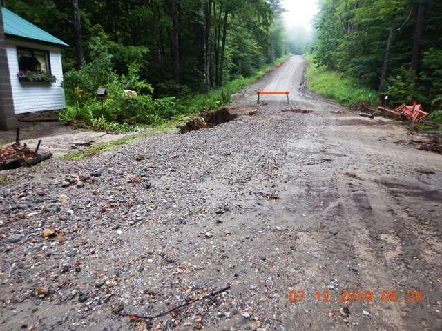 road damage