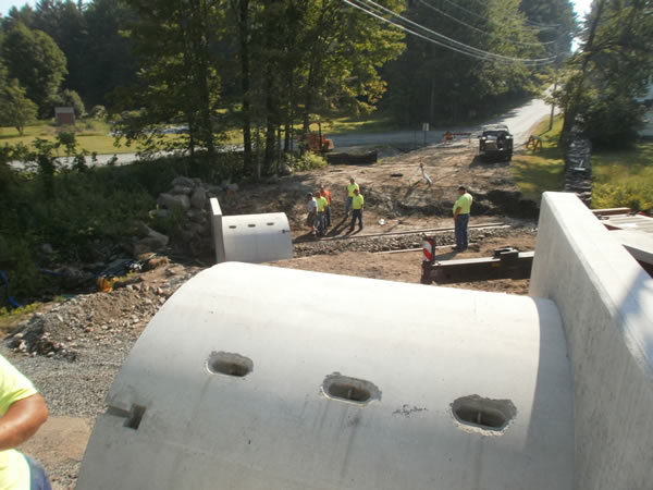 culvert installation