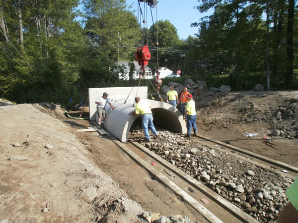 culvert installation