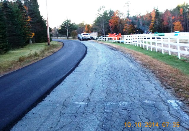 road repaving