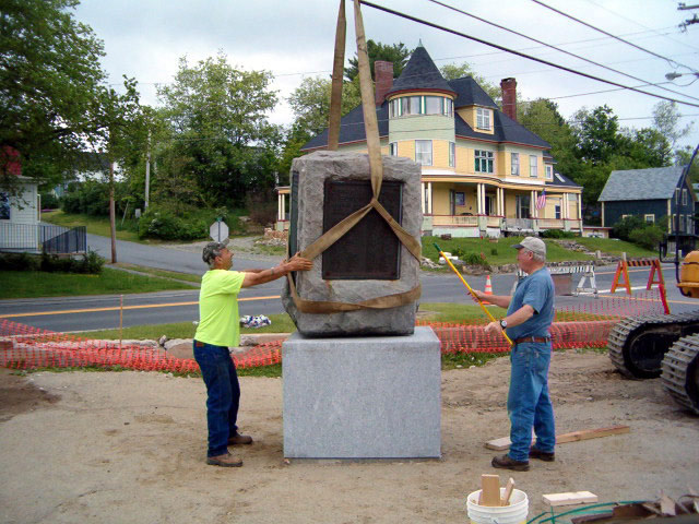 placing memorial