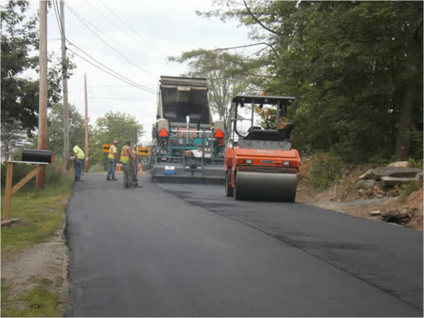 road paving