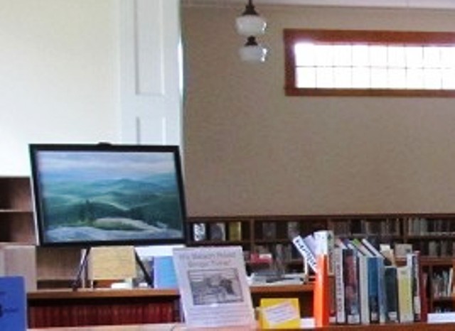 library shelf