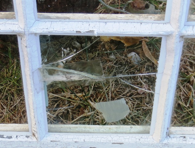 broken window