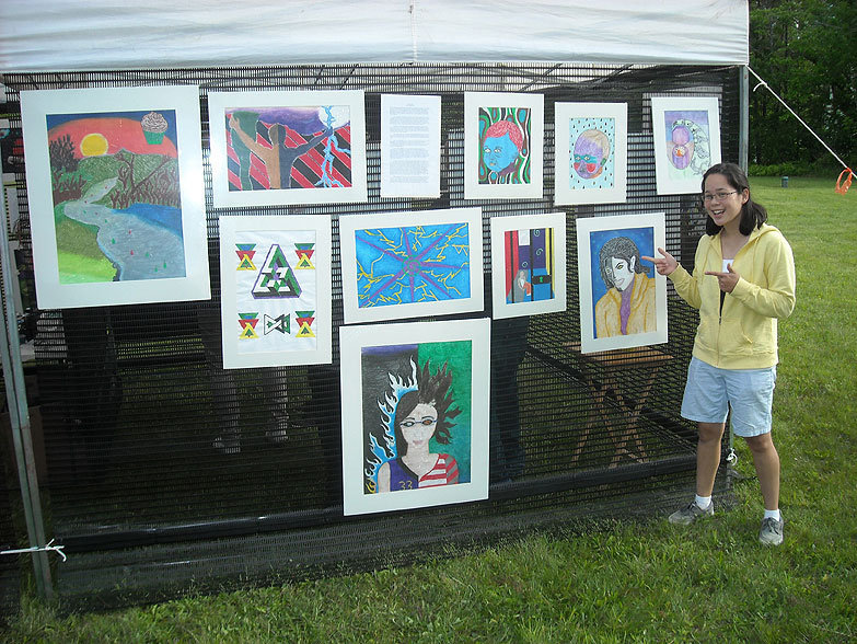 student art display