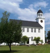 side entrance of meeting house