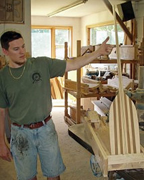 worker in paddle company