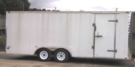 Hauling trailer for Transfer Station