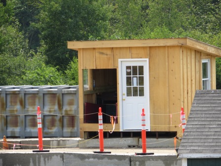 recycling shed