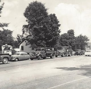 fire trucks