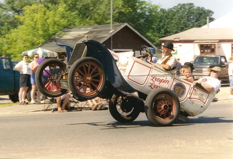 Leaping Lena stunt car