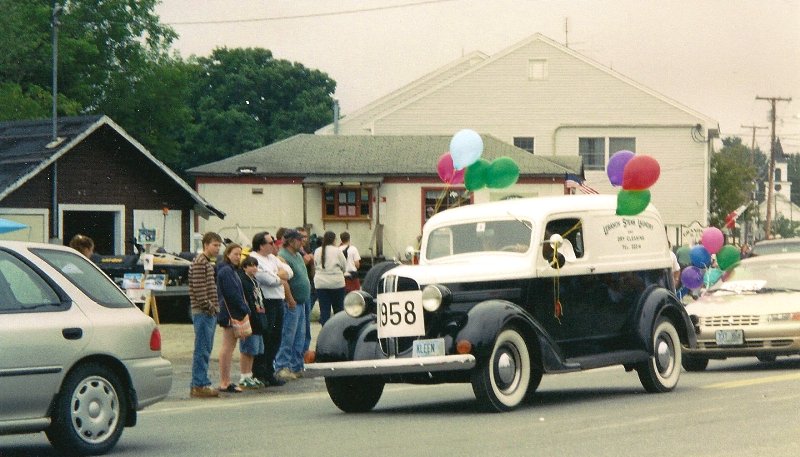 antique van truck
