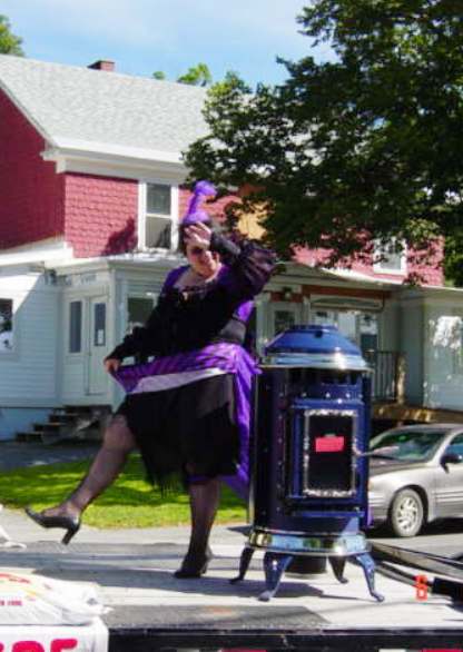 close up of flapper dancer