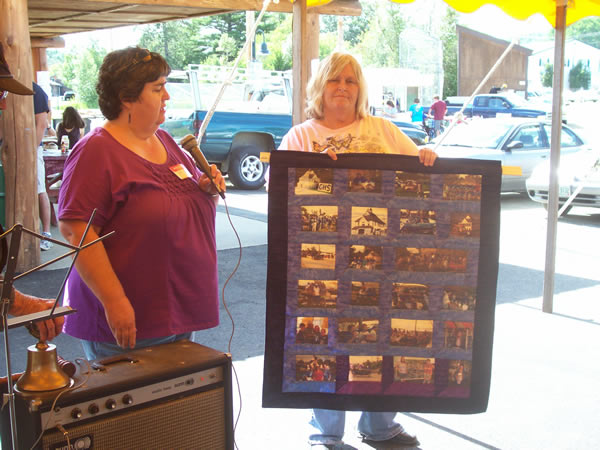 alumni prentation of a history collage