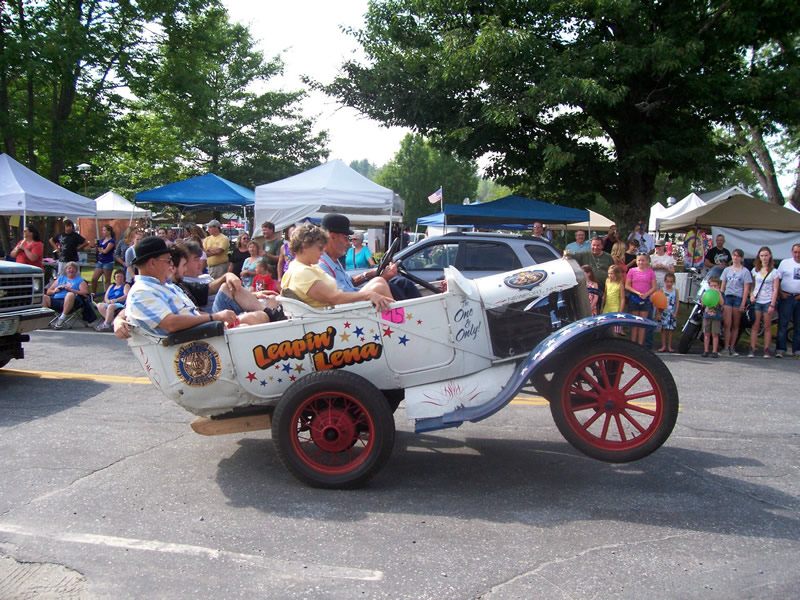 leaping lena car
