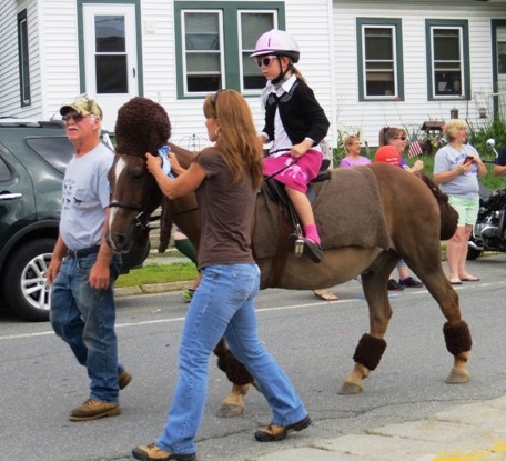 lil poodle skirt horse rider