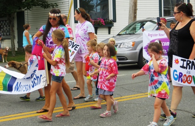 Indian River Nusery School marchers
