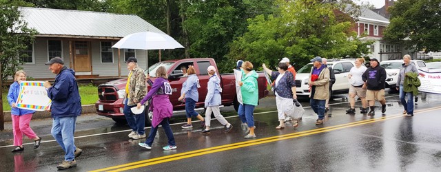 alumni marchers