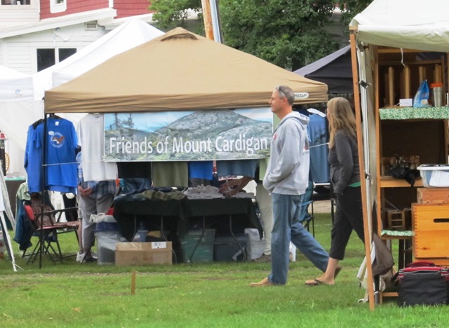 Cardigan Mt vendor booth