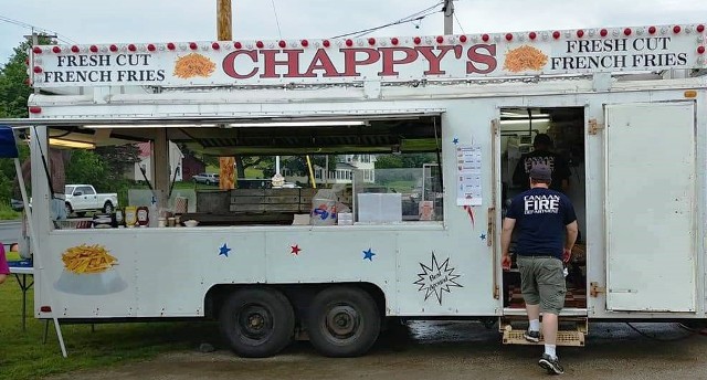 french fry trailer