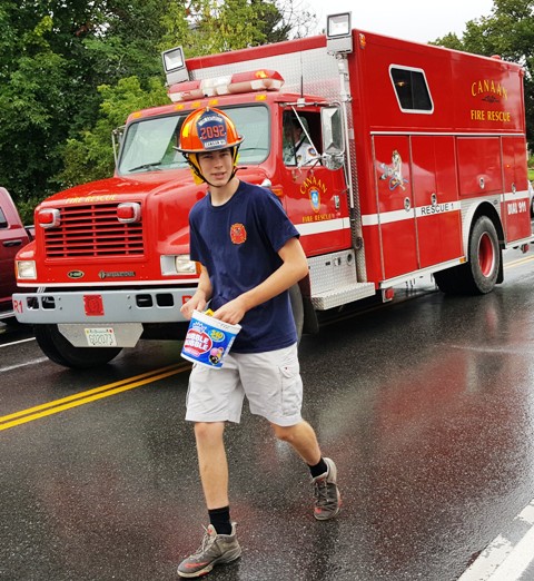 fire dept with candy