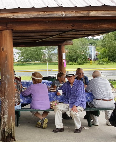 people at lunch